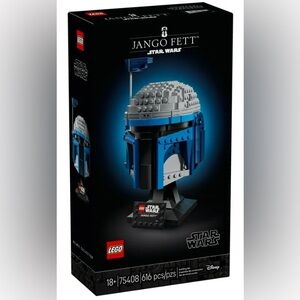 Lego NWT Star Wars Jango Fett 3D Helmet Set